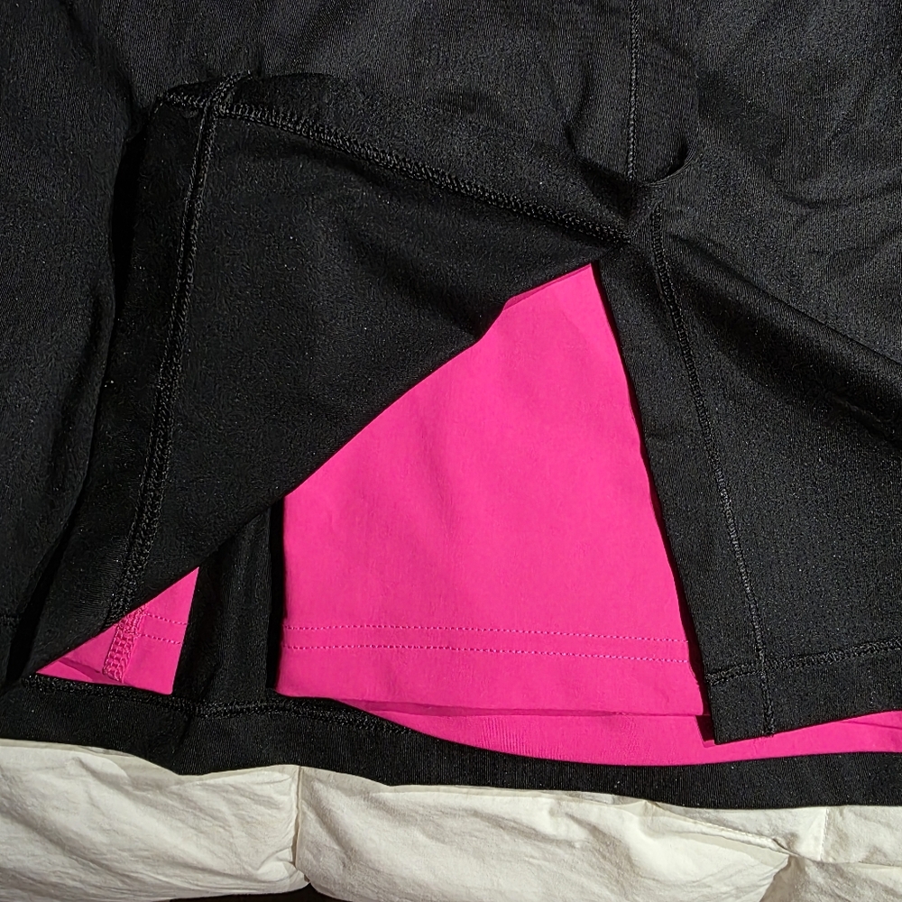 Adidas Black Pink Short Skort. - Picture 8 of 13